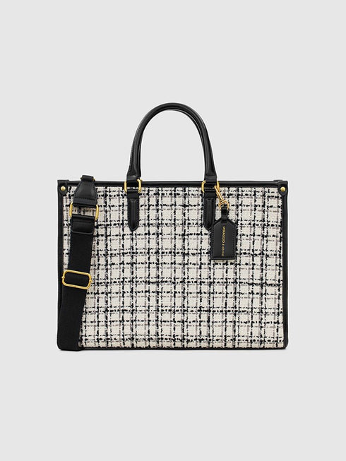Denice Tweed Tote Bag
